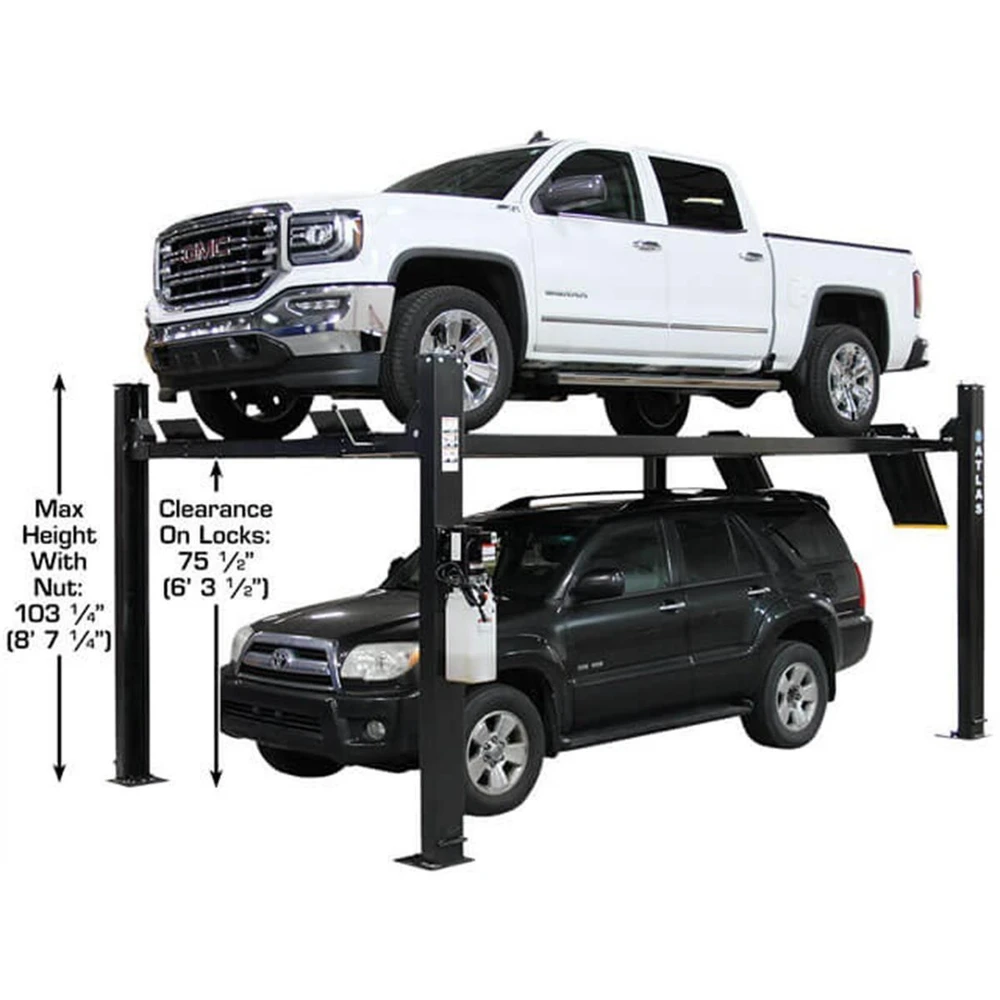 Atlas Apex 9 ALI Certified 9,000 lb. Capacity 4-Post Lift - Image 4