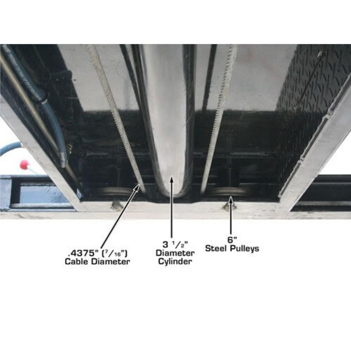 Atlas Garage PRO9000 Extra Tall/Extra Wide Portable Heavy Duty 9,000 lb. Capacity 4-Post Lift - Image 54