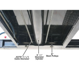Atlas Garage PRO9000 Extra Tall/Extra Wide Portable Heavy Duty 9,000 lb. Capacity 4-Post Lift - Image 55
