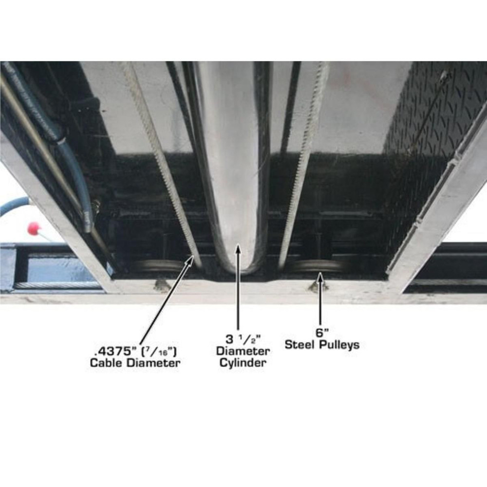 Atlas PRO9000 4 Post Lift + RJ6 Rolling Jacks Combo - Image 15