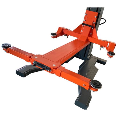 Stratus SAE-S66M 6,600 Lbs Mobile Single Post Lift, Manual Safety Lock Release - Image 2