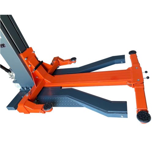 Stratus SAE-S66M 6,600 Lbs Mobile Single Post Lift, Manual Safety Lock Release - Image 4