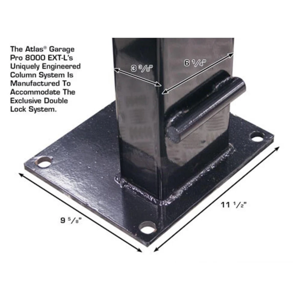 Atlas Garage PRO8000EXT-L Extra Tall/Extra Long Portable Hobbyist 8,000 lb. Capacity 4-Post Lift - Image 10