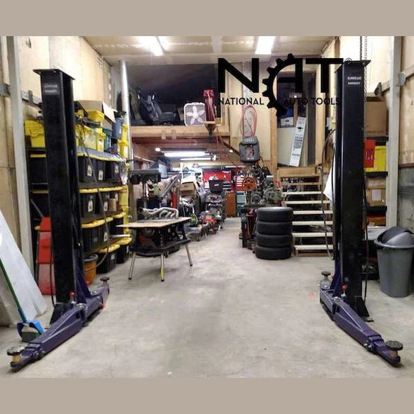 Triumph C-7000 7,000 lb Portable Two-Post Car Lift - Image 5