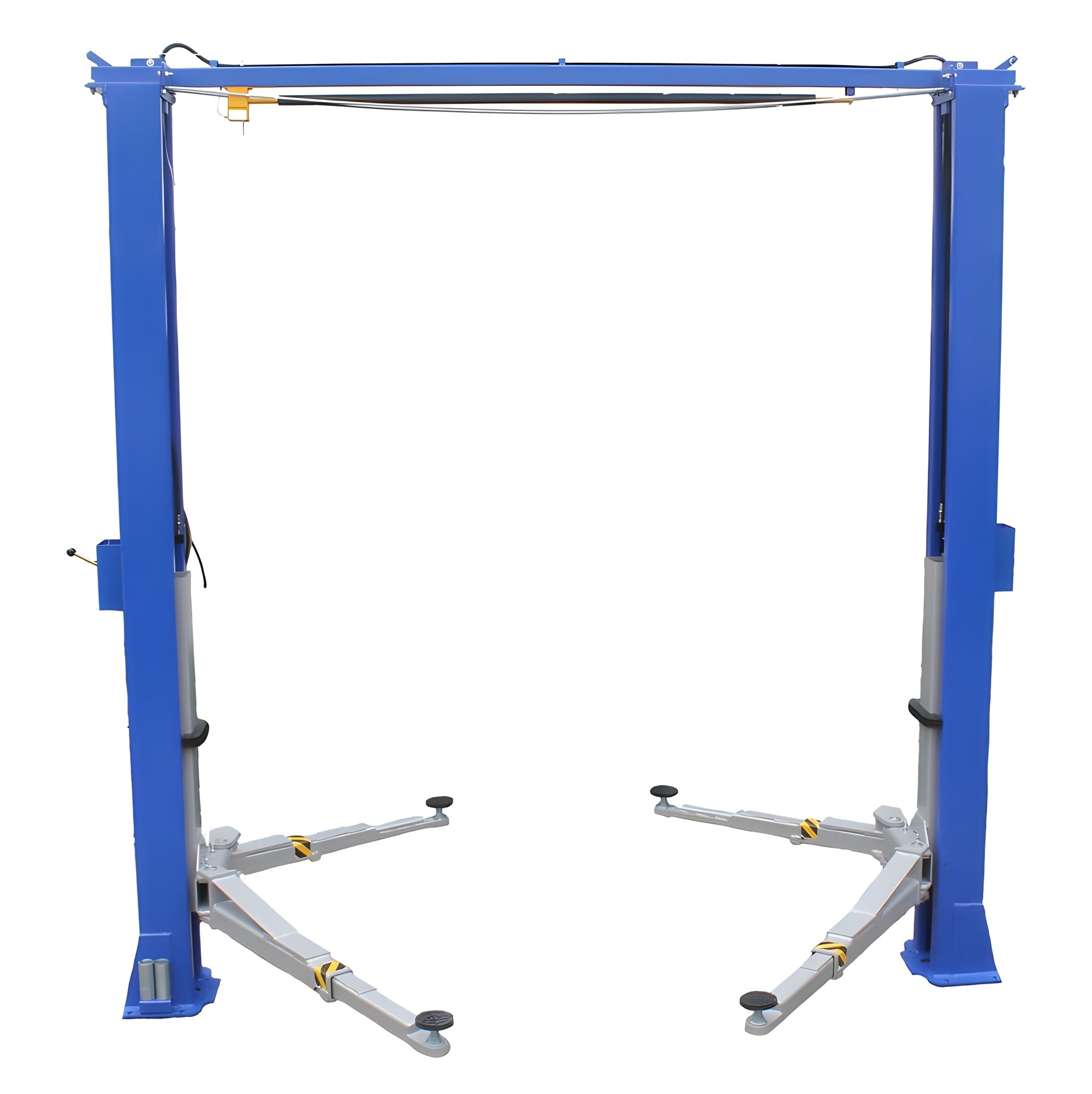 Tuxedo TP11KC-DX 11,000 lb Two-Post Clear Floor Lift — Bi-Symmetric, 3-Stage Arms, Direct Drive - Image 4