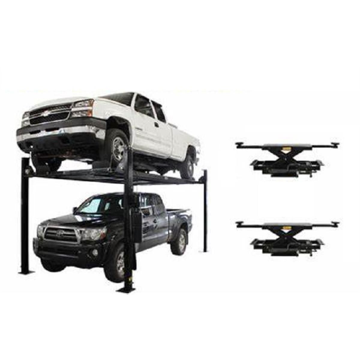 Atlas PRO8000EXT-L 4 Post Lift + RJ35 Sliding Jacks Combo - Image 2
