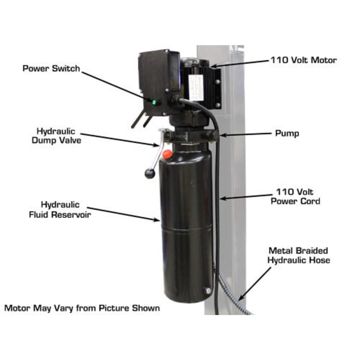 Atlas Garage PRO8000EXT-L Extra Tall/Extra Long Portable Hobbyist 8,000 lb. Capacity 4-Post Lift - Image 56