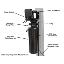 Atlas PRO8000EXT-L 4 Post Lift + RJ35 Sliding Jacks Combo - Image 57
