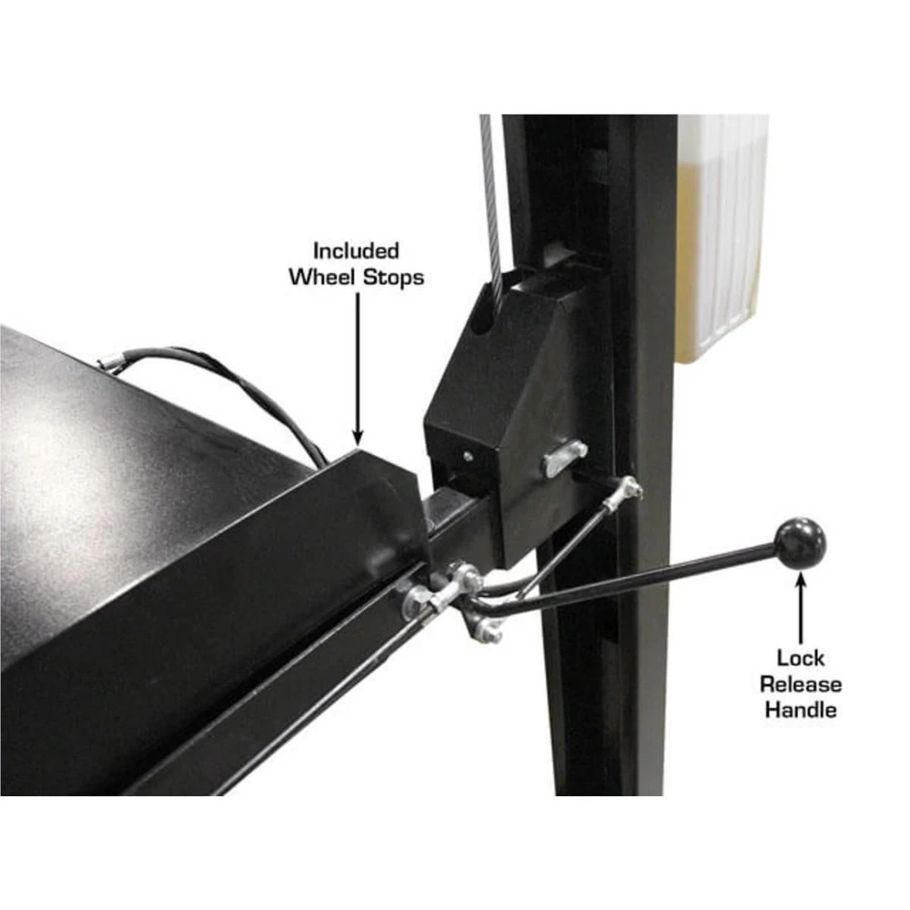 Atlas ALI Certified APEX 8 4 Post Lift + RJ35 Sliding Jacks Combo - Image 12