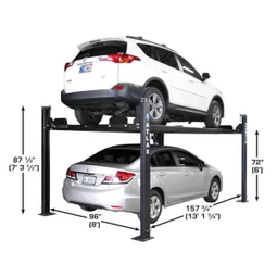 Atlas ALI Certified APEX 8 4 Post Lift + RJ35 Sliding Jacks Combo - Image 24