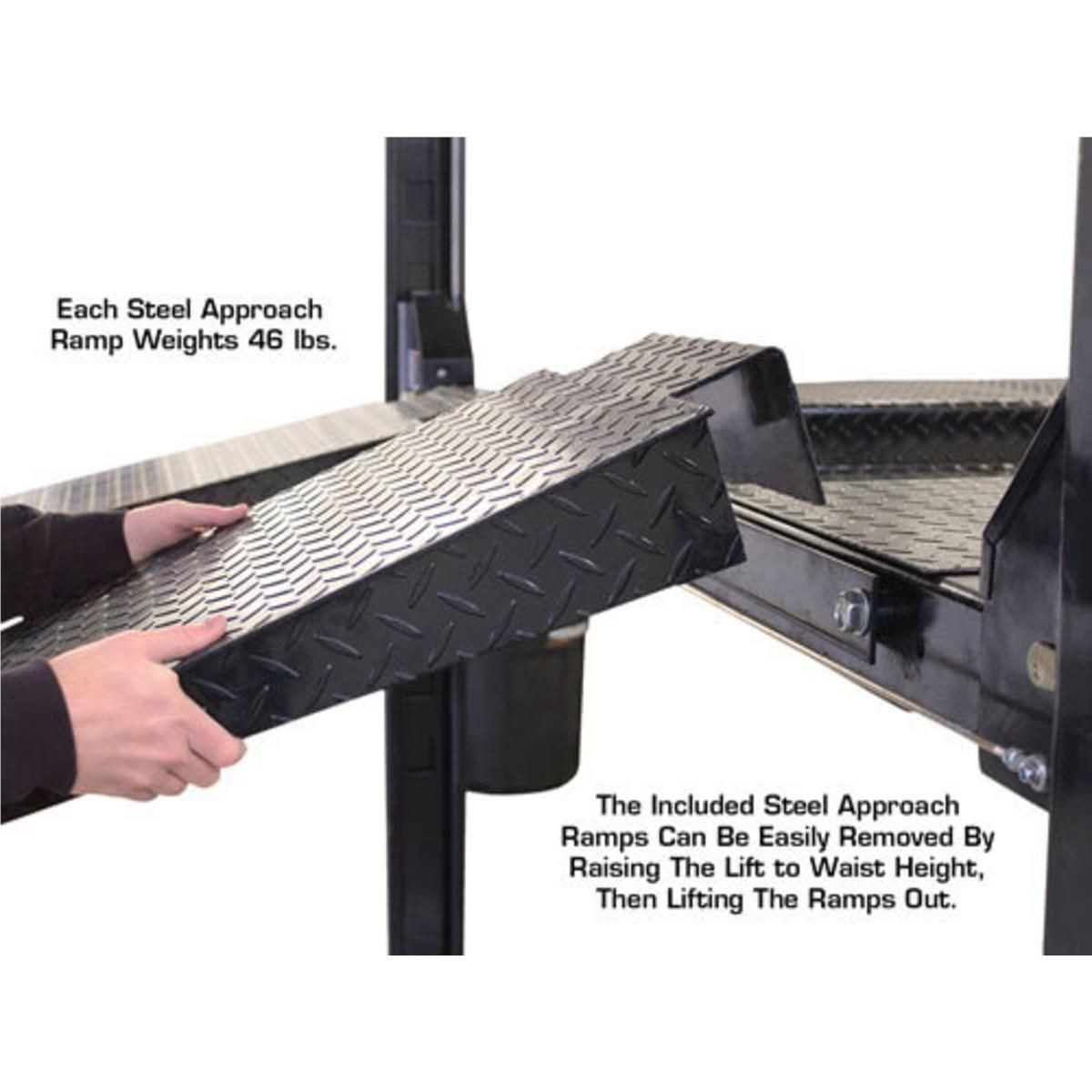 Atlas Garage PRO8000EXT-L Extra Tall/Extra Long Portable Hobbyist 8,000 lb. Capacity 4-Post Lift - Image 48