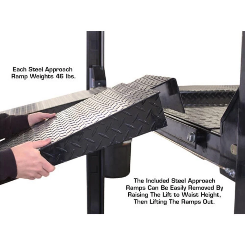 Atlas Garage PRO8000EXT-L Extra Tall/Extra Long Portable Hobbyist 8,000 lb. Capacity 4-Post Lift - Image 12